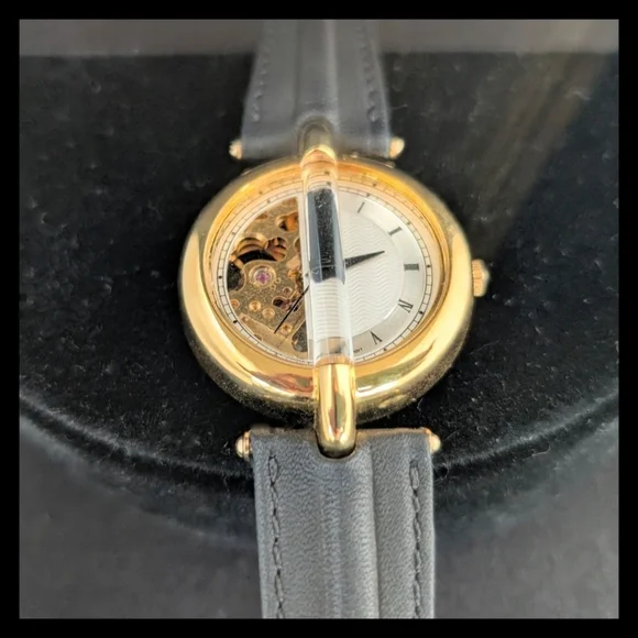 ? Vtg. Manual Wind Skeltonized Watch with Rubies ? Vtg. Manual Wind Skeltonized Watch with Rubies main image 2